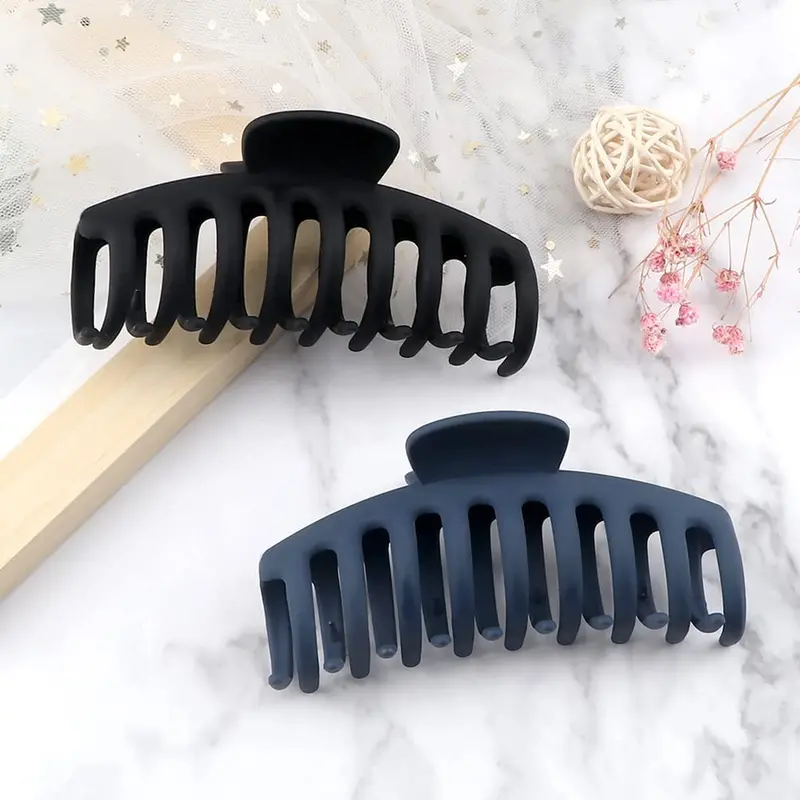 Zigzag-Design Hair Claw Clip For Secure Everyday Wear 1