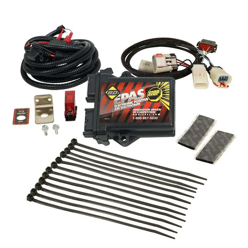 Bd Diesel Electronic Positive Air Shut-Off Kit For Dodge 6.7L Diesel (2007–2009 Pickups / 2007–2010 Cab & Chassis) 1