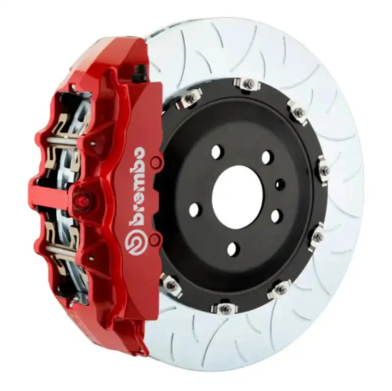 Brembo Front Big Brake Kit – 8-Piston Calipers With Slotted 380X34Mm Rotors For 2004–2007 Nissan Armada/Titan 1