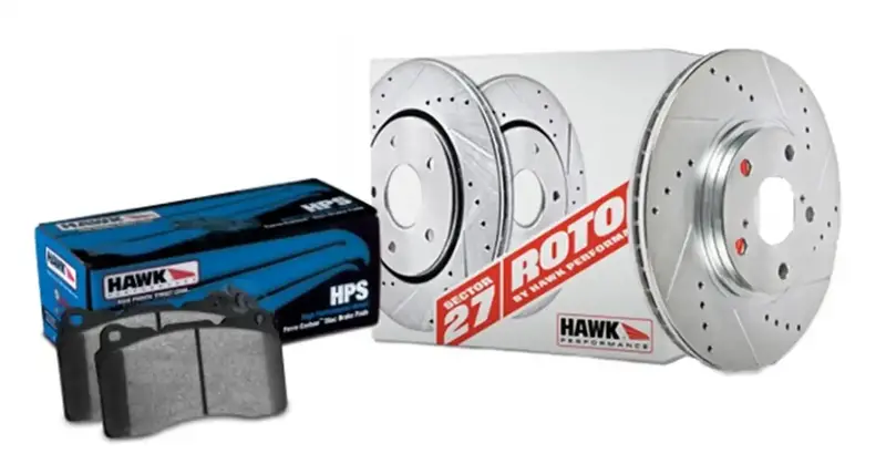 Hawk Sector 27 Rear Brake Kit With Hps Pads – Complete Performance Upgrade 1
