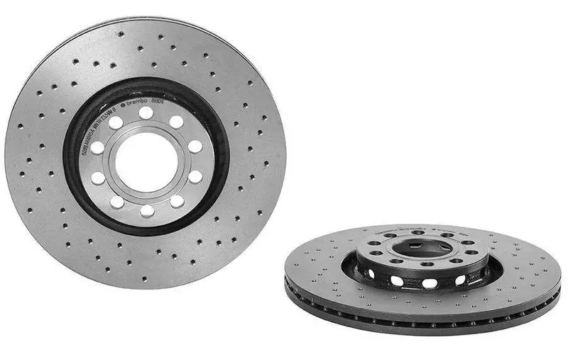 Oem-Style Brake Rotor – Precision-Machined Disc Brake Replacement 1